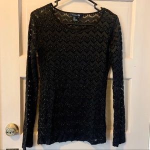 Forever 21 Lacy Long Sleeve